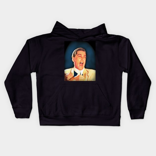 Ray Liotta Goodfellas Kids Hoodie by RG Illustration